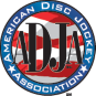Logo for the American Disc Jockey Association as a tool for Party Pronto party rental company in Arcadia, CA