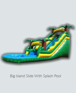 Big Island Wet-Dry Slide with Splash Pool