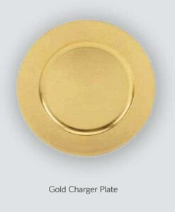 Charger Plate Gold