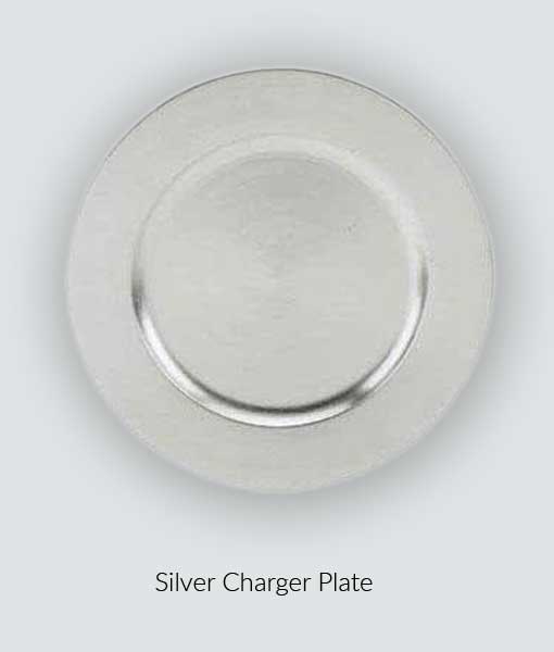 Charger Plate Silver