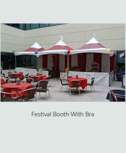 Festival Booth With Bra