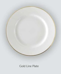 Plate Gold Line
