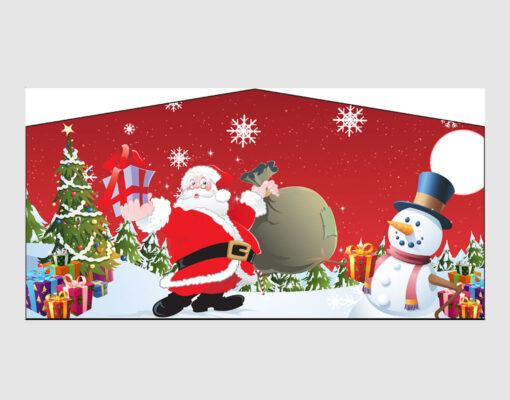 Santa Christmas Banner