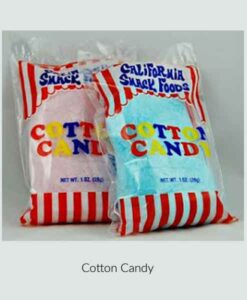 Prepackaged Cotton Candy