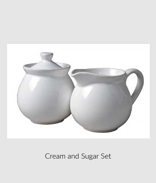Cream & Sugar Set